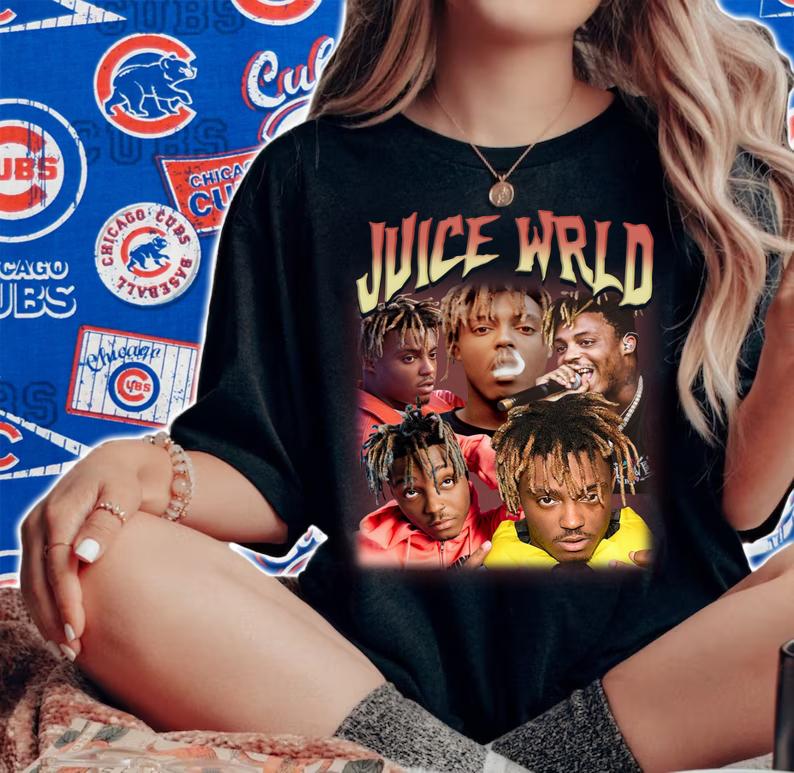 Juice Wrld Shirt, Juice Wrld Rapper Gift For Fan t-shirt woman shirt
