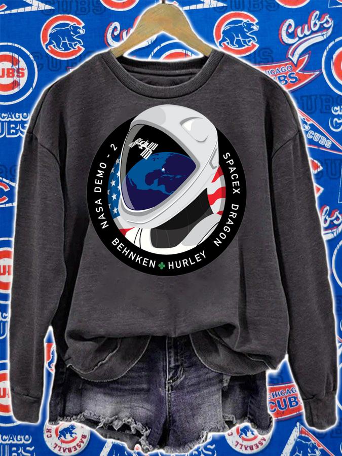 Nasa Rocket Elon Musk Spacex Dragon t-shirt sweatshirt