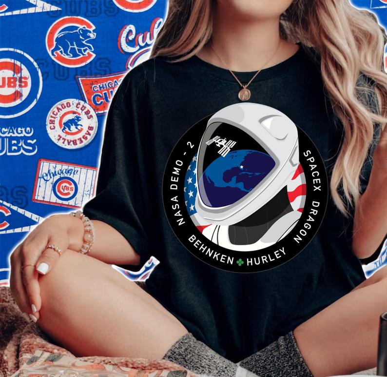 Nasa Rocket Elon Musk Spacex Dragon t-shirt woman shirt