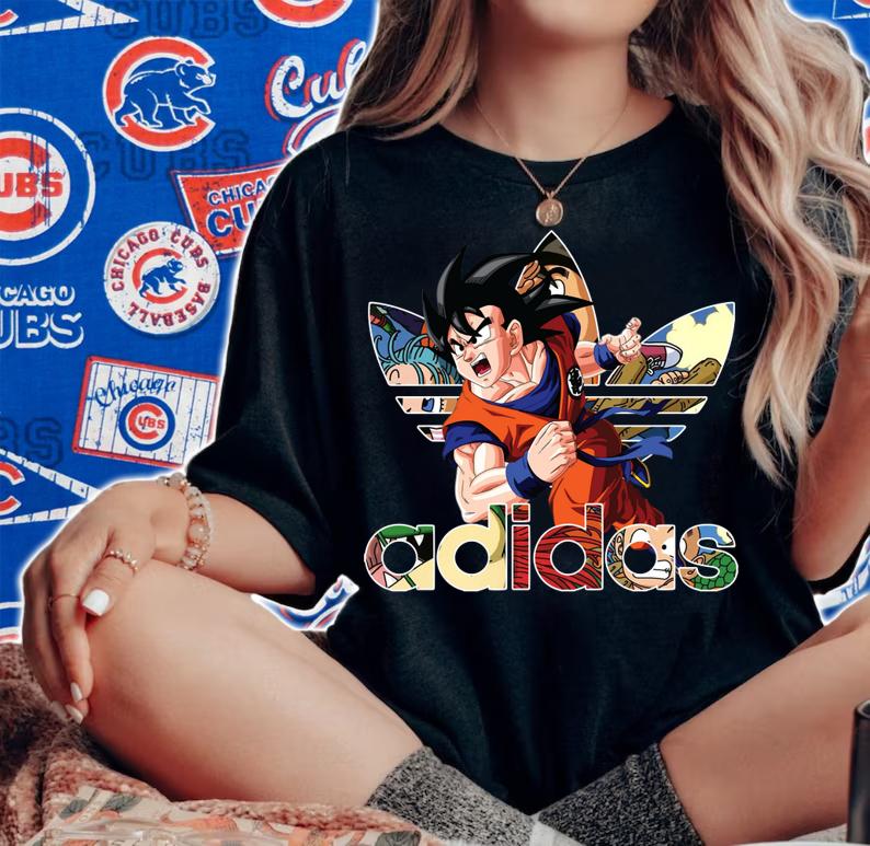 Goku Dragon Ball Adidas t-shirt woman shirt