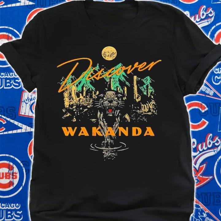 Discover Wakanda Black Panther t-shirt shirt