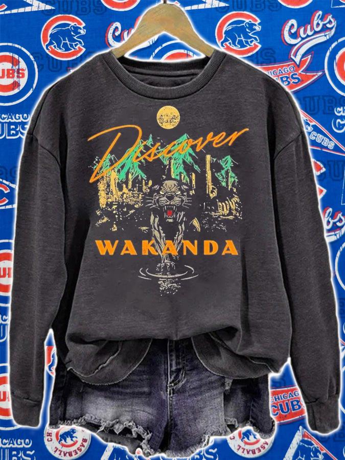 Discover Wakanda Black Panther t-shirt sweatshirt