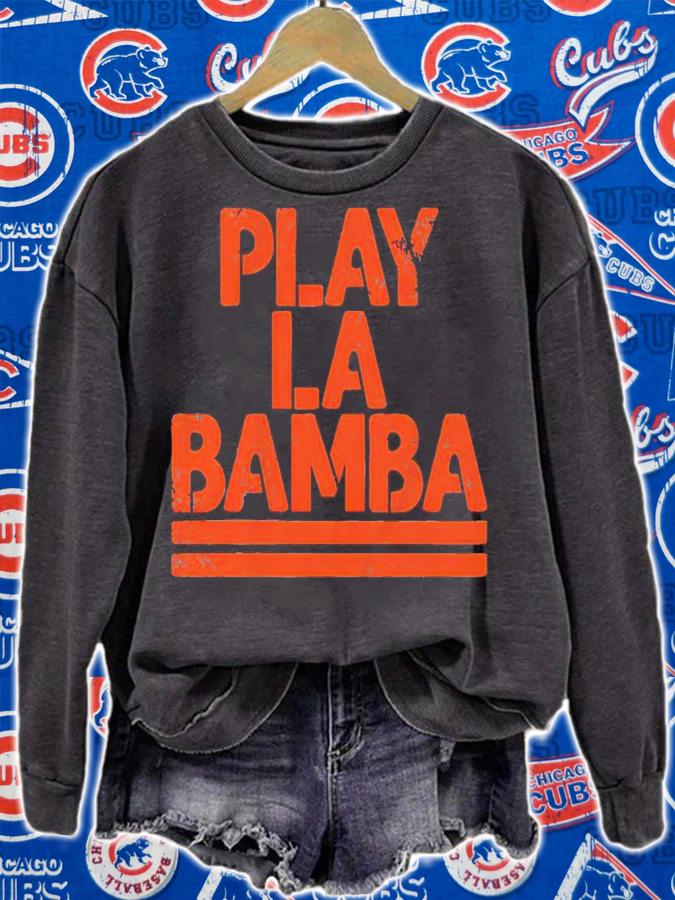 Edmonton Oilers play la bamba t-shirt sweatshirt