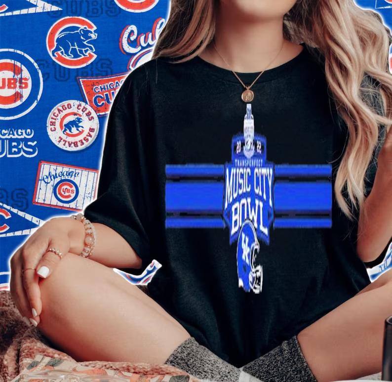 2022 Music City Bowl Kentucky Wildcats Performance Thermal shirt t-shirt woman shirt