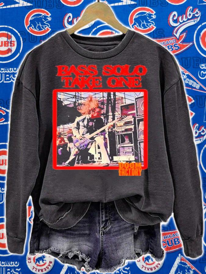 Bass Solo Take One Doom Factory Shirt t-shirt sweatshirt