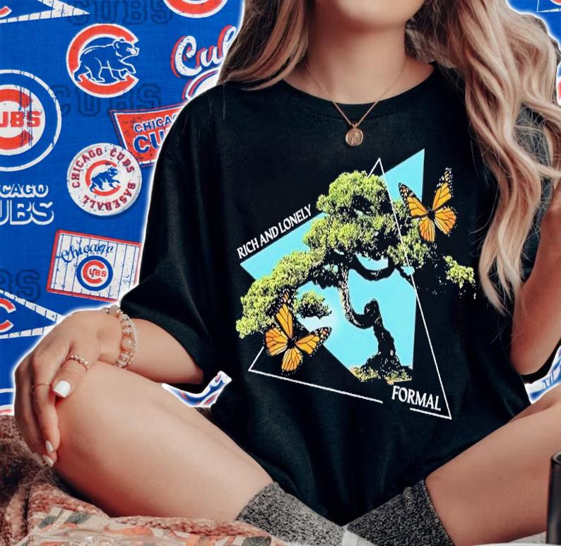 Bonsai rich and lonely formal shirt t-shirt woman shirt