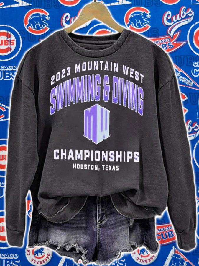 2023 Mountain West Swimming and diving Championships Houston Texas shirt t-shirt sweatshirt