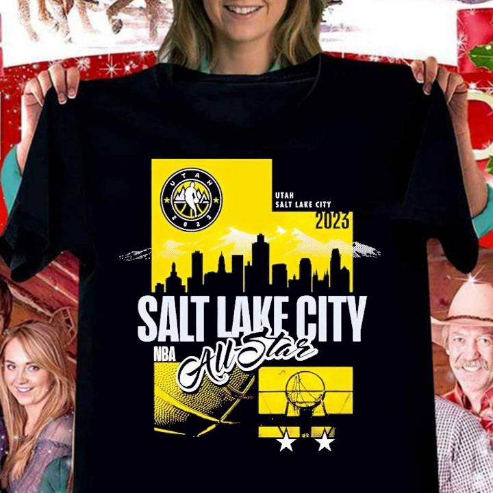 2023 NBA All-Star Game Salt Lake City shirt t-shirt woman shirt