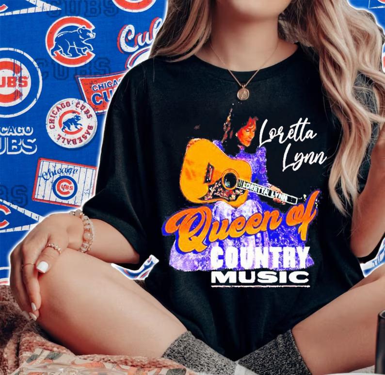 Awesome rIP Queen Of Country Music Loretta Lynn 1932-2022 Shirt t-shirt woman shirt