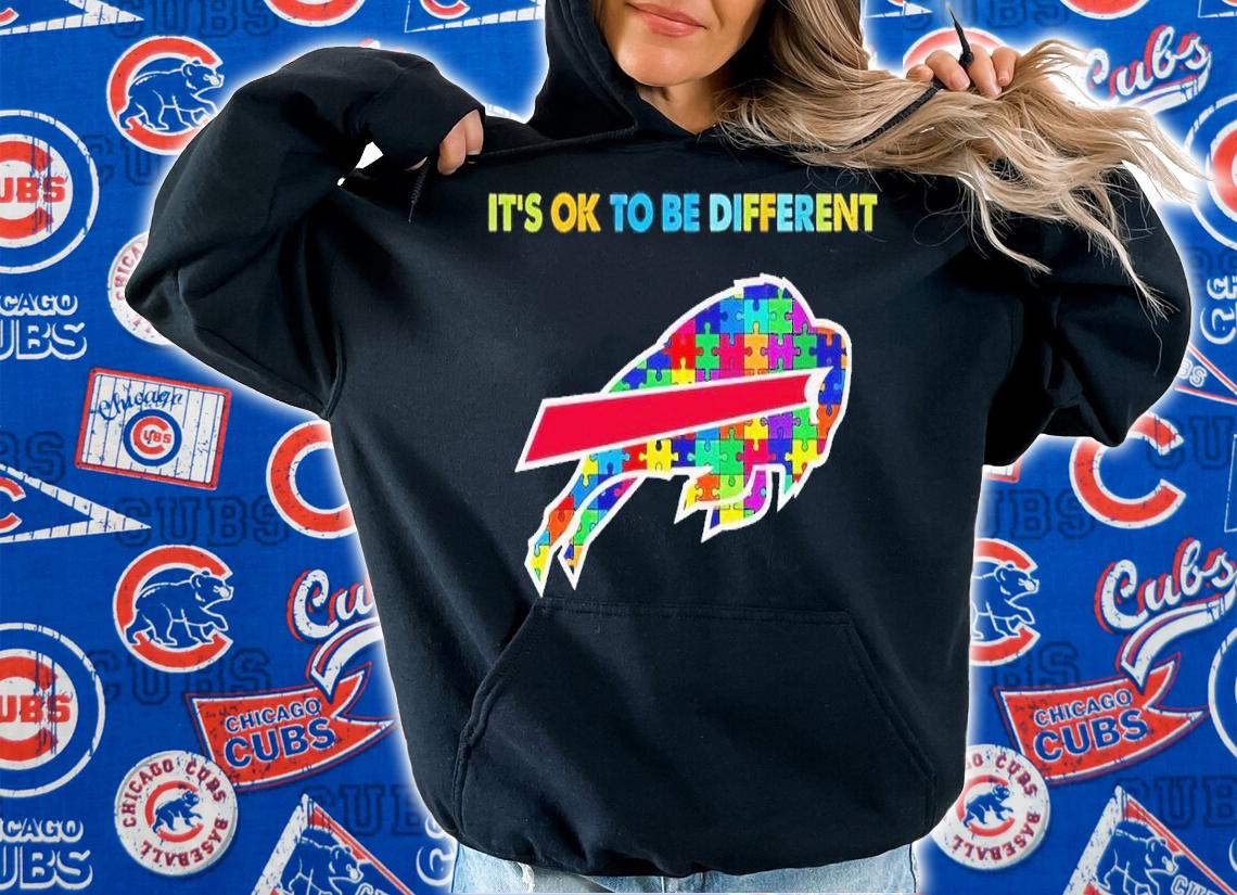 Buffalo Bills Autism it's ok to be different shirt t-shirt hoodie