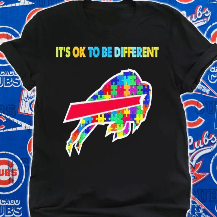 Buffalo Bills Autism it's ok to be different shirt t-shirt shirt