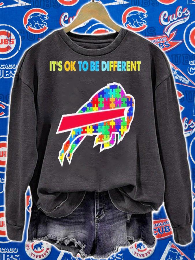 Buffalo Bills Autism it's ok to be different shirt t-shirt sweatshirt