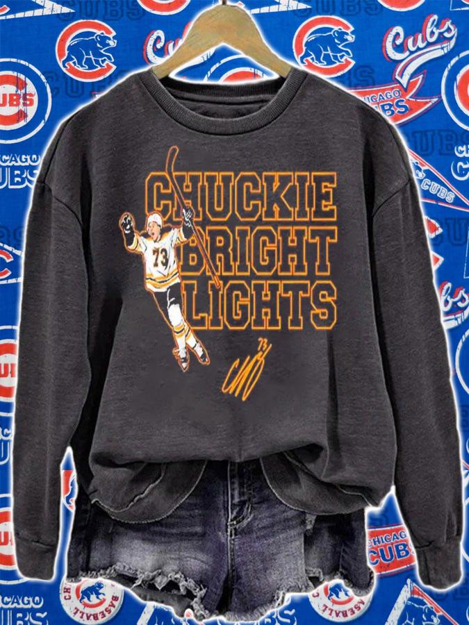 Charlie Mcavoy Chuckie Bright Lights Hockey Shirt t-shirt sweatshirt