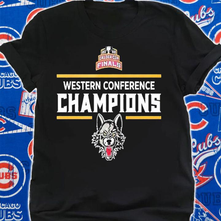 Chicago Wolves 2022 Western Conference Champions shirt t-shirt shirt