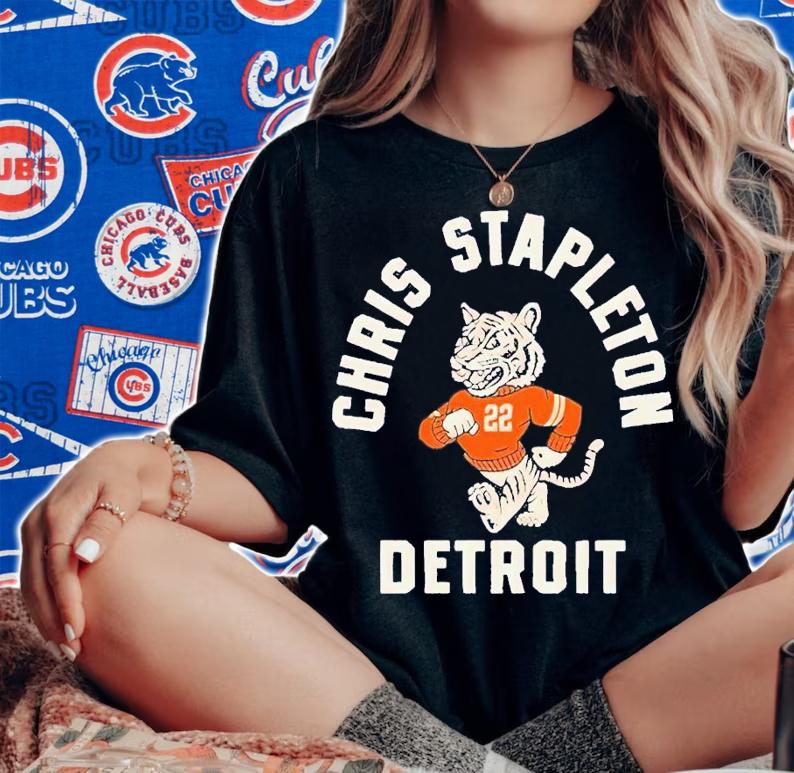 Chris Stapleton Detroit Mascot shirt t-shirt woman shirt