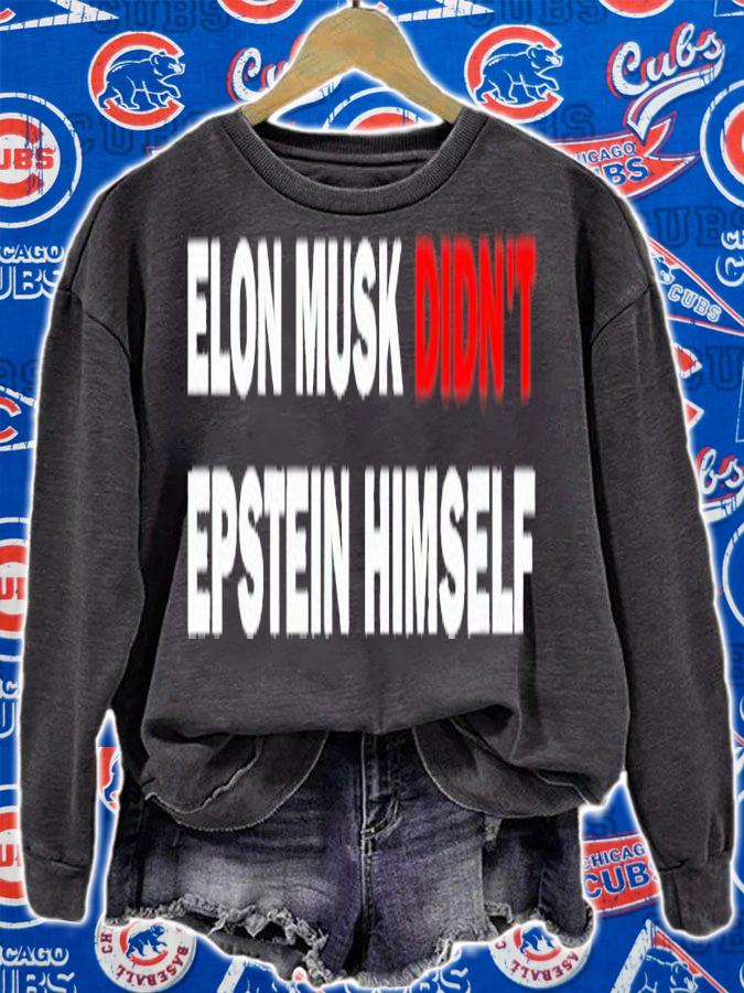 Elon Musk Didn't Epstein Himself Shirt t-shirt sweatshirt