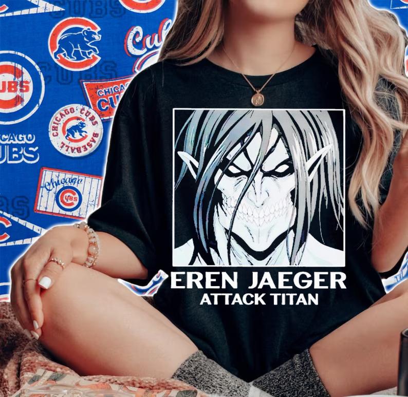 Eren Jaeger Attack Titan shirt t-shirt woman shirt