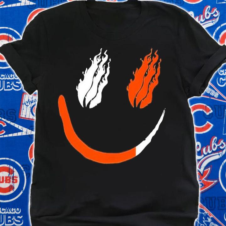 Fire smile shirt t-shirt shirt