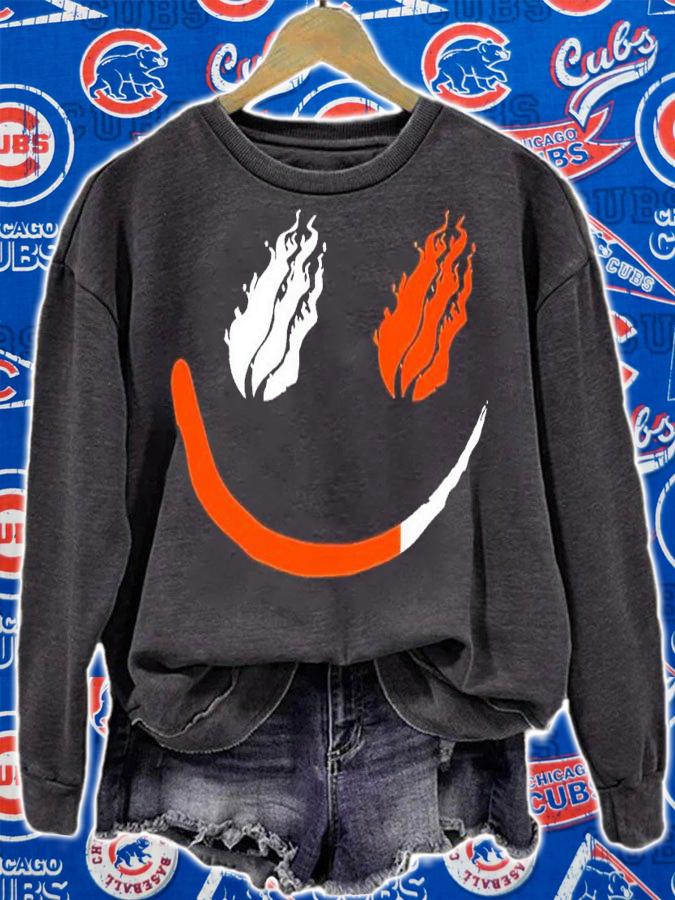 Fire smile shirt t-shirt sweatshirt
