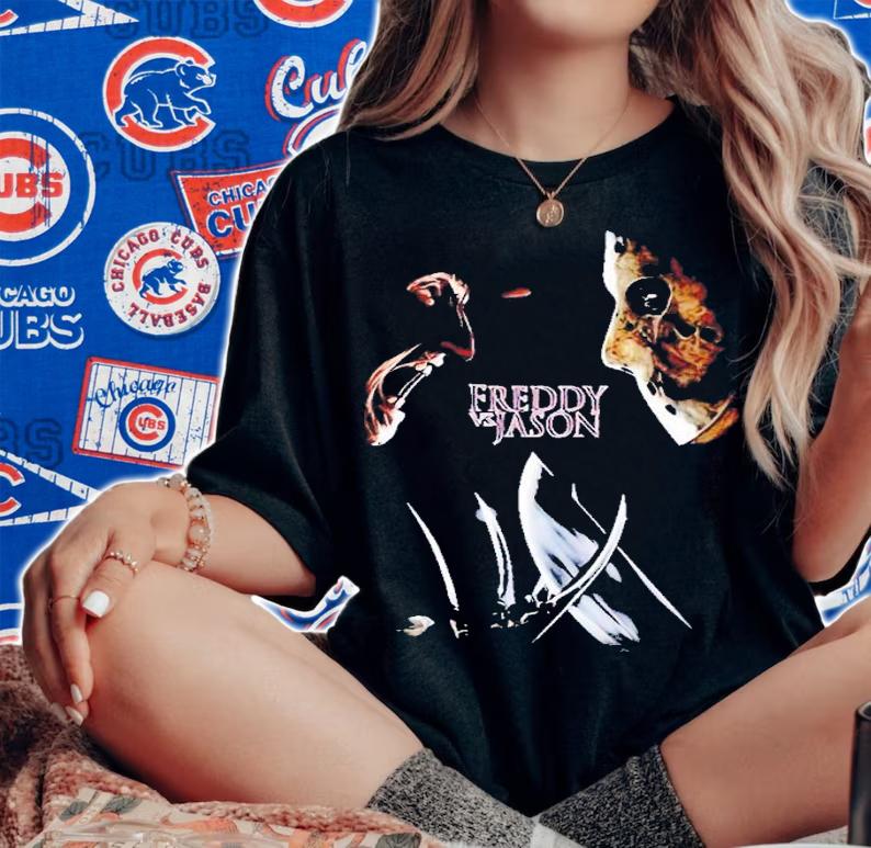 Freddy vs Jason Movie shirt t-shirt woman shirt