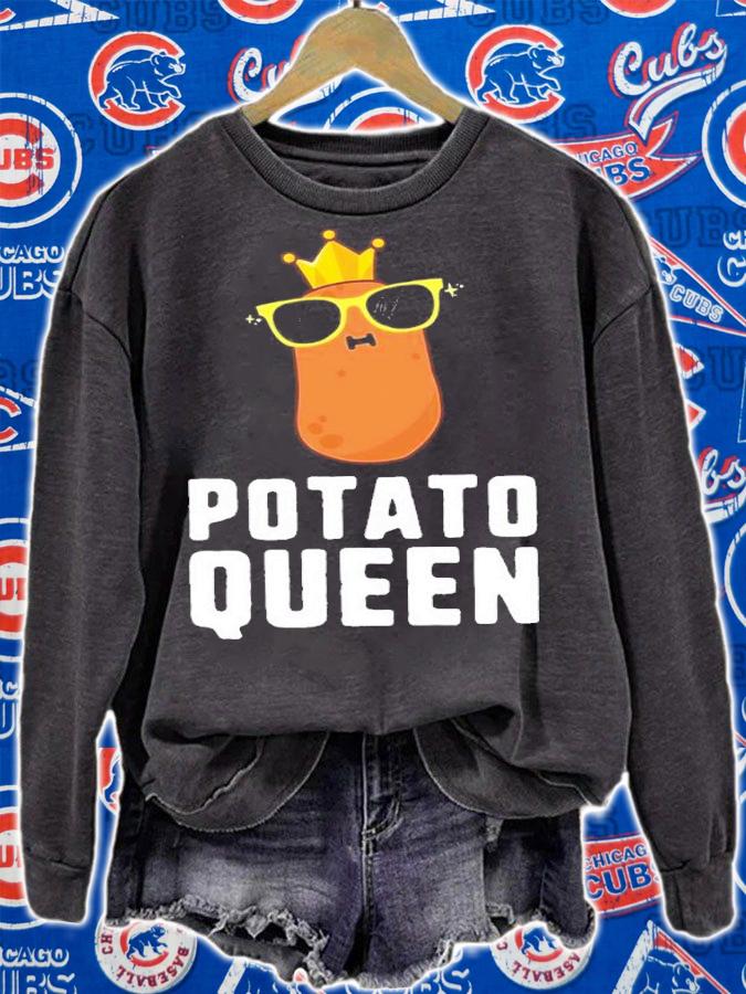 Funny Potato Queen Shirt t-shirt sweatshirt
