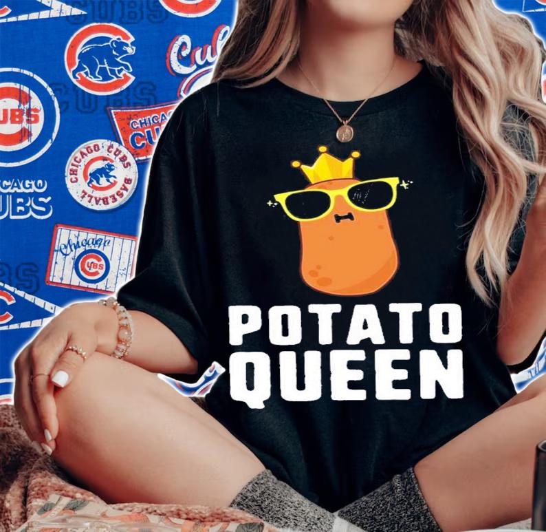 Funny Potato Queen Shirt t-shirt woman shirt