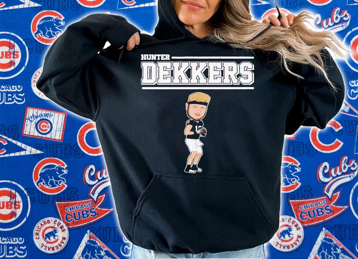 Hunter Dekkers caricature shirt t-shirt hoodie