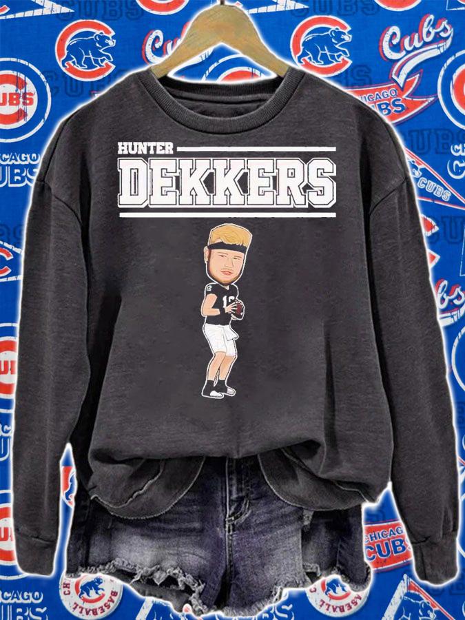 Hunter Dekkers caricature shirt t-shirt sweatshirt