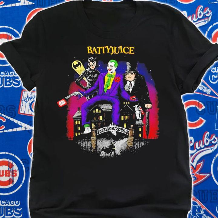Holy Batcast Battyjuice Batman shirt t-shirt shirt