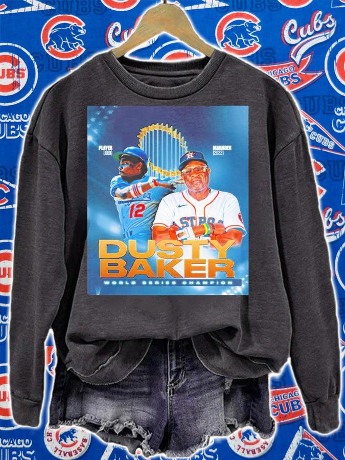 Houston Astros Dusty Baker World Series Champions 2022 Shirt t-shirt sweatshirt
