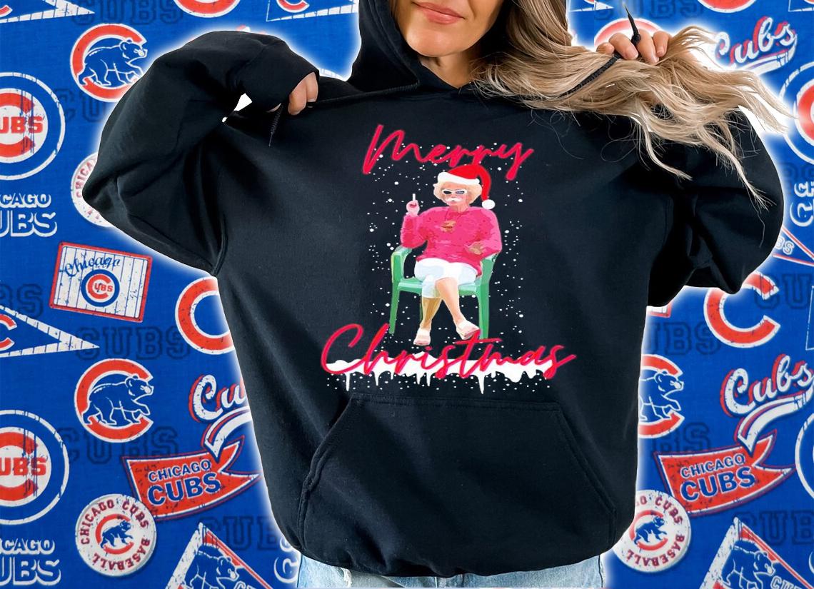 Merry Christmas Kath and Kim Santa Lawn shirt t-shirt hoodie