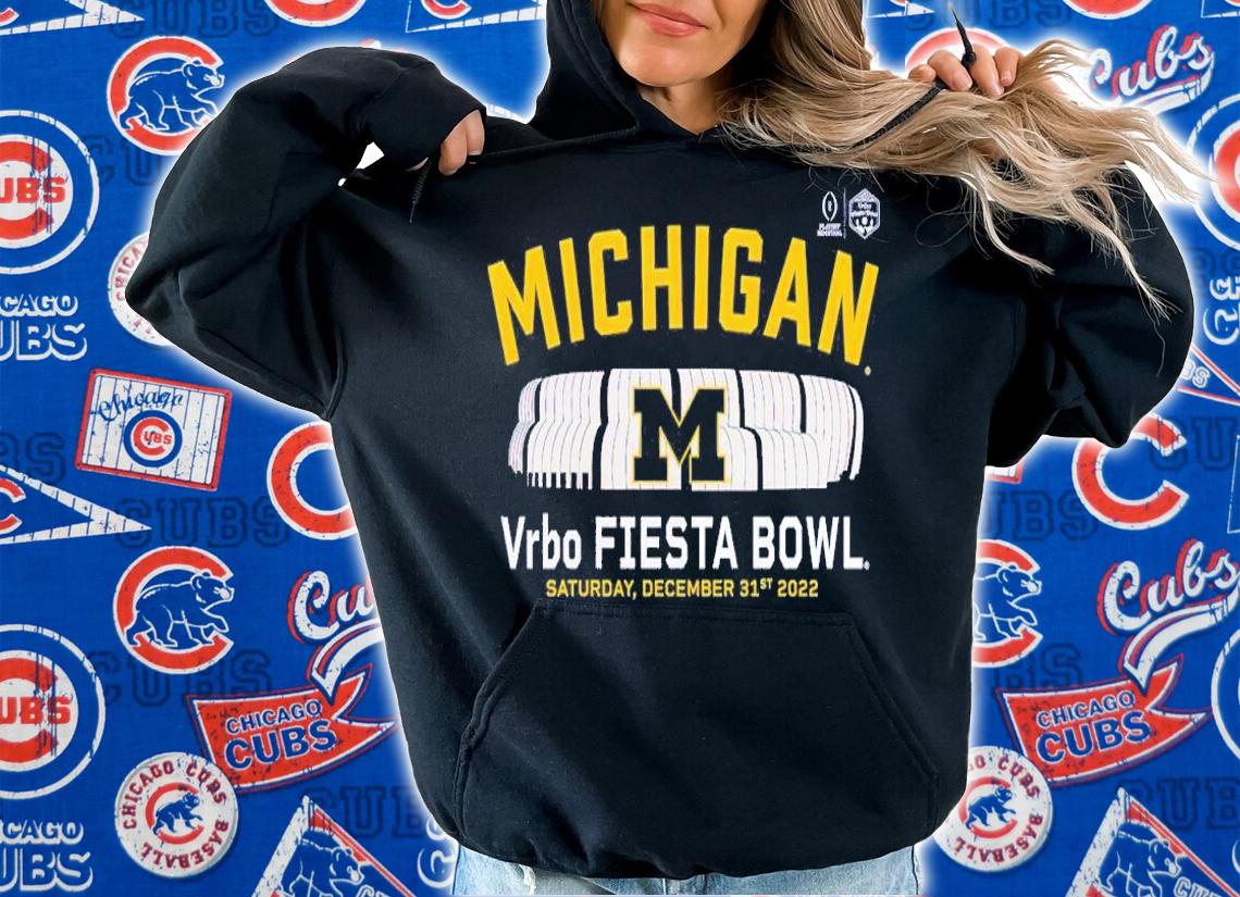 Michigan Wolverines College Football Playoff 2022 Fiesta Bowl Gameday Stadium shirt t-shirt hoodie