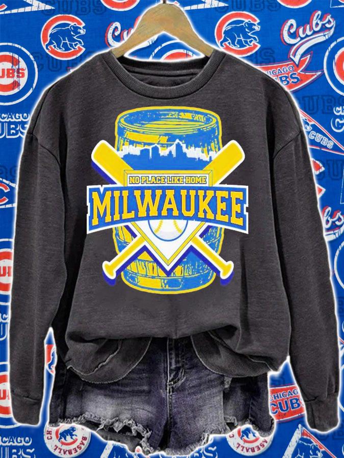 Milwaukee Brewers no place like home shirt t-shirt sweatshirt