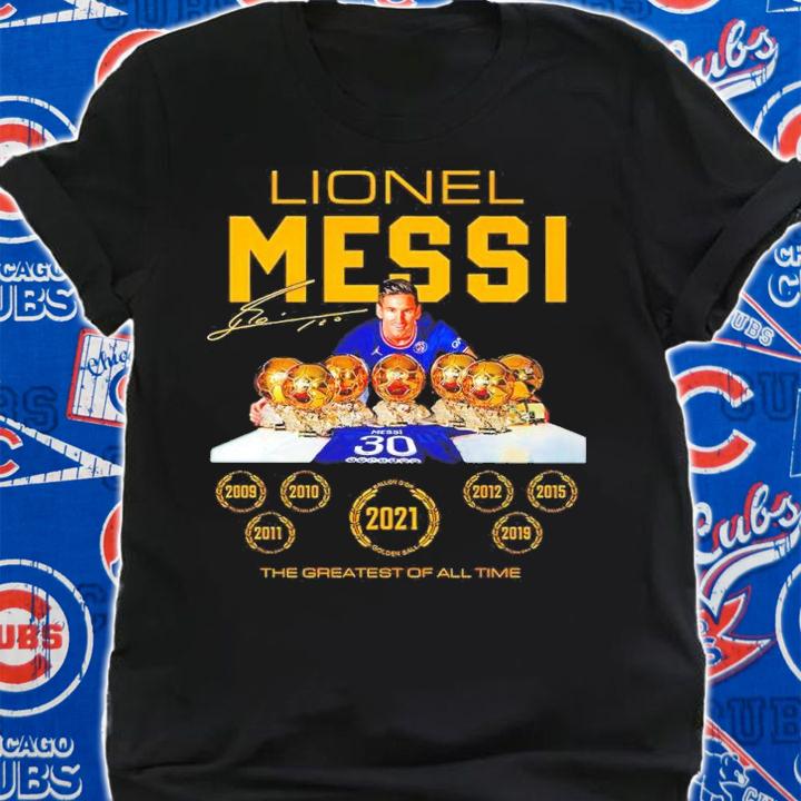 Lionel Messi 2021 The Greatest of all time signature shirt t-shirt shirt