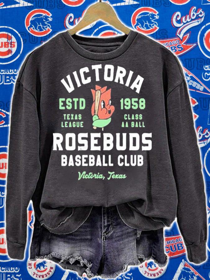 Victoria Rosebuds Baseball Club Victoria Texas Shirt t-shirt