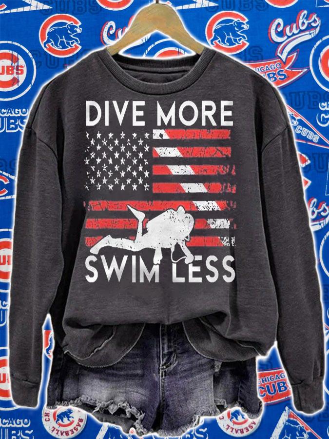 Scuba Diving Dive More Deep Sea Diver Scuba Diver Shirt t-shirt sweatshirt