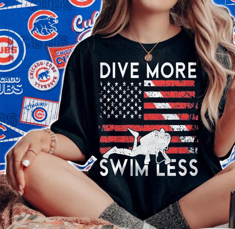 Scuba Diving Dive More Deep Sea Diver Scuba Diver Shirt t-shirt woman shirt