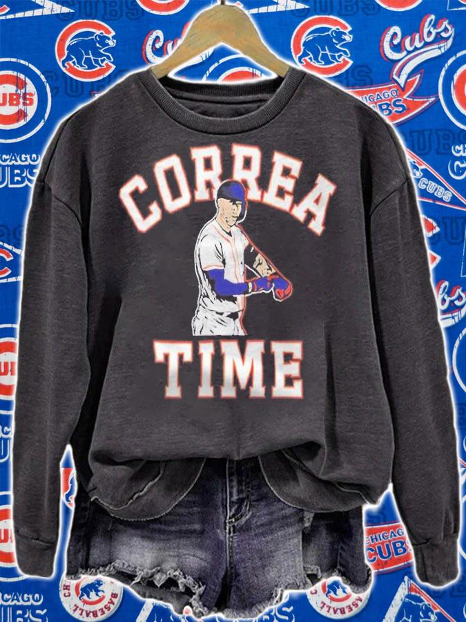 Houston Astros baseball Correa Time 2021 T-shirt t-shirt sweatshirt