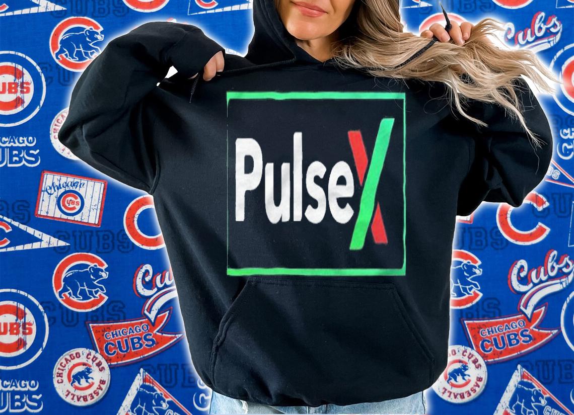 PulseX logo T-shirt hoodie