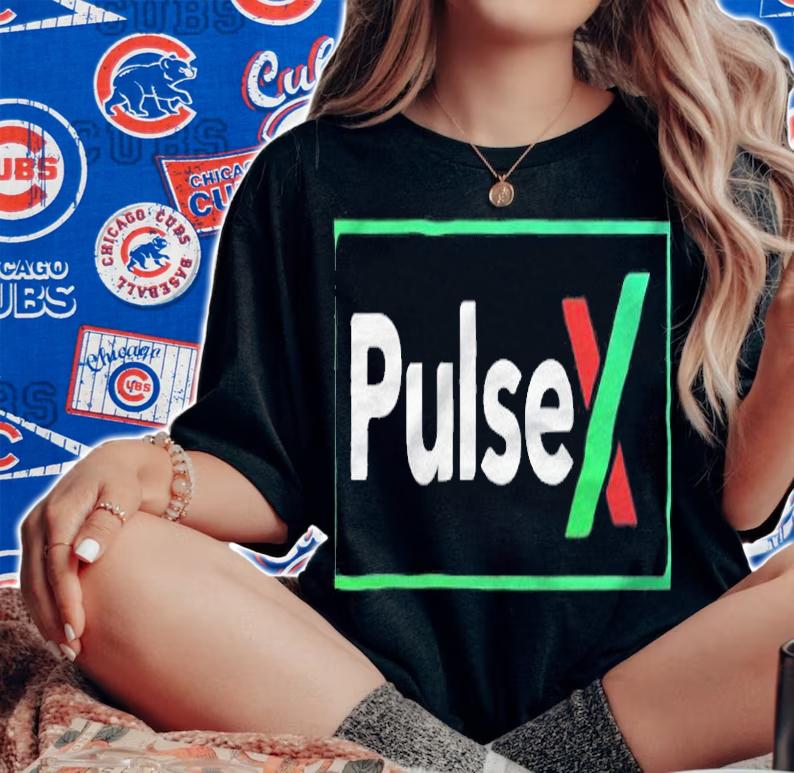PulseX logo T-shirt woman shirt