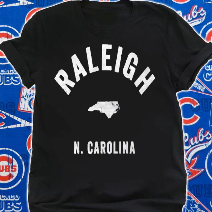 Raleigh North Carolina Nc Vintage 70S Athletic Sports Design Pullover Shirt shirt