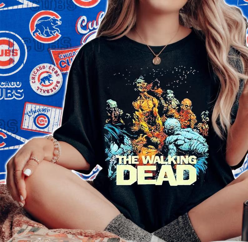 The Walking Deads Walker Frenzy T-Shirt woman shirt