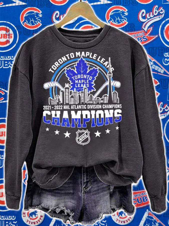 Toronto Maple Leafs NHL Atlantic Division Champions 2021-2022 Shirt sweatshirt
