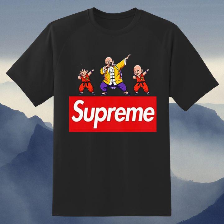 Funny Dabbing Son Goku, Master Roshi & Krillin Supreme Dragon Ball Z Shirt