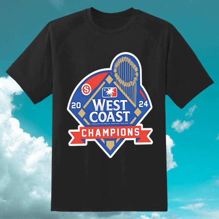 Shop the West Coast Champions 2024 Logo T-Shirt – Limited Edition!