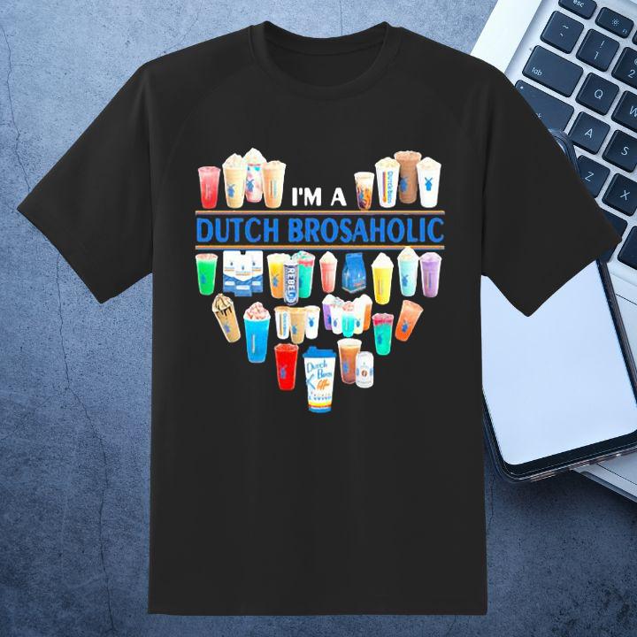 Official Im A Dutch Bros Aholic Heart Love T-Shirt