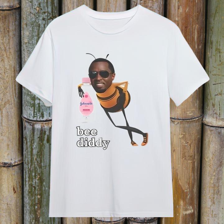 Bee Diddy Johnsons Baby Oil Meme T-Shirt