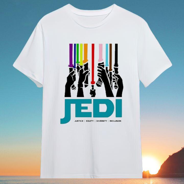 Star Wars Jedi Justice Equity Diversity Inclusion T-Shirt