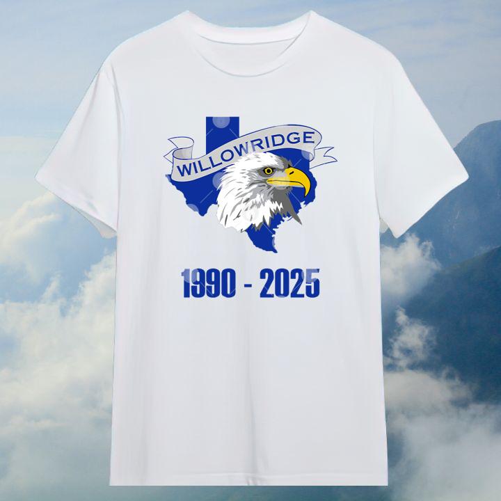 Willowridge 35Yr Reunion Class Of 1990-2025 T-Shirt