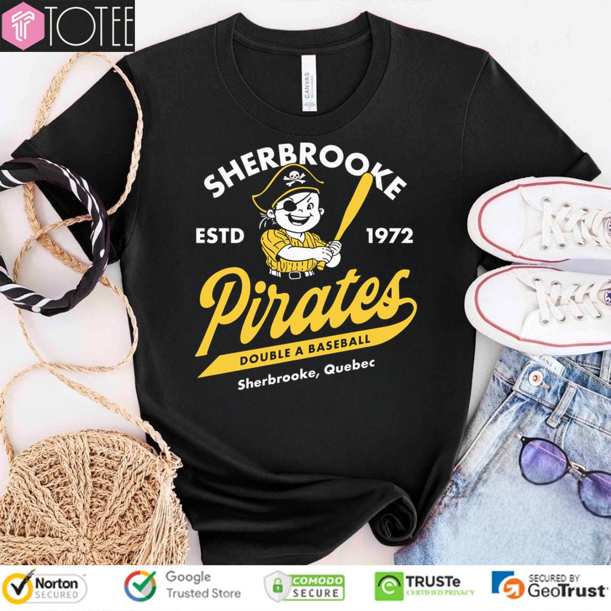 Sherbrooke Pirates Quebec Vintage Defunct Baseball Teams Shirt